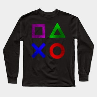 Controller Buttons Long Sleeve T-Shirt